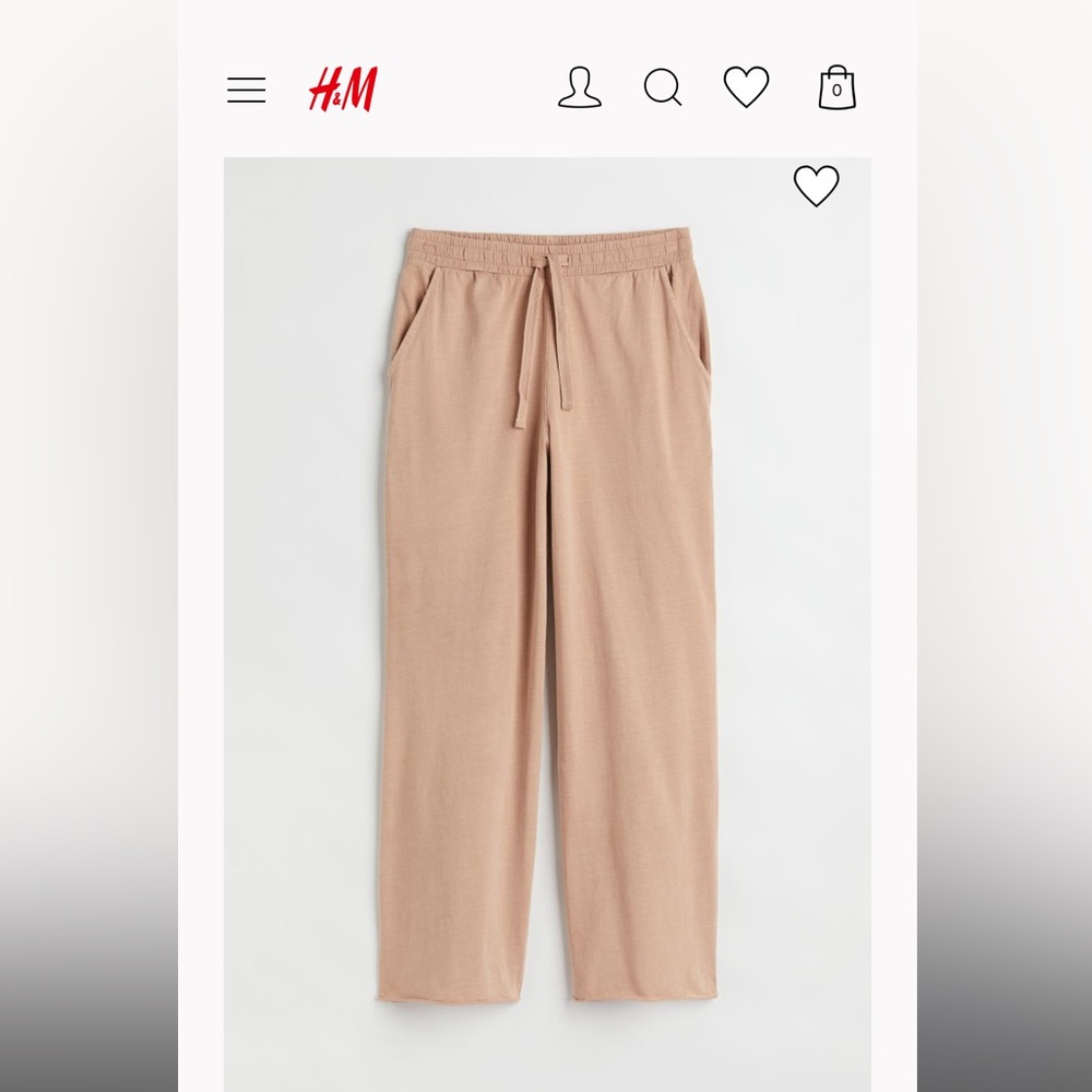 Cotton Jersey Pants (sweats) - Picture 1 of 4